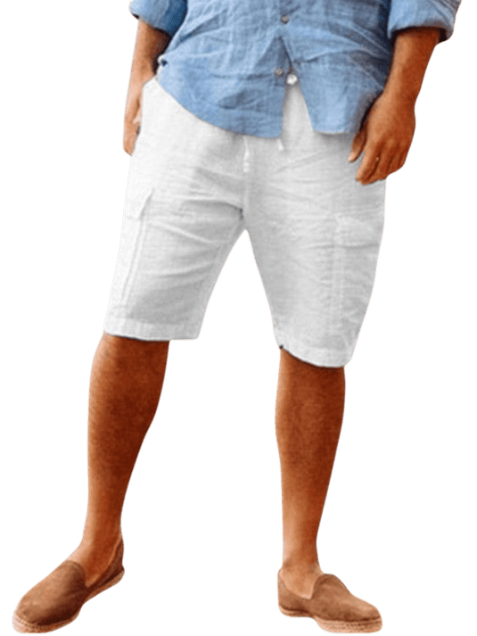 Daveney - Comfortable Men's Linen Shorts for Summer Adventures