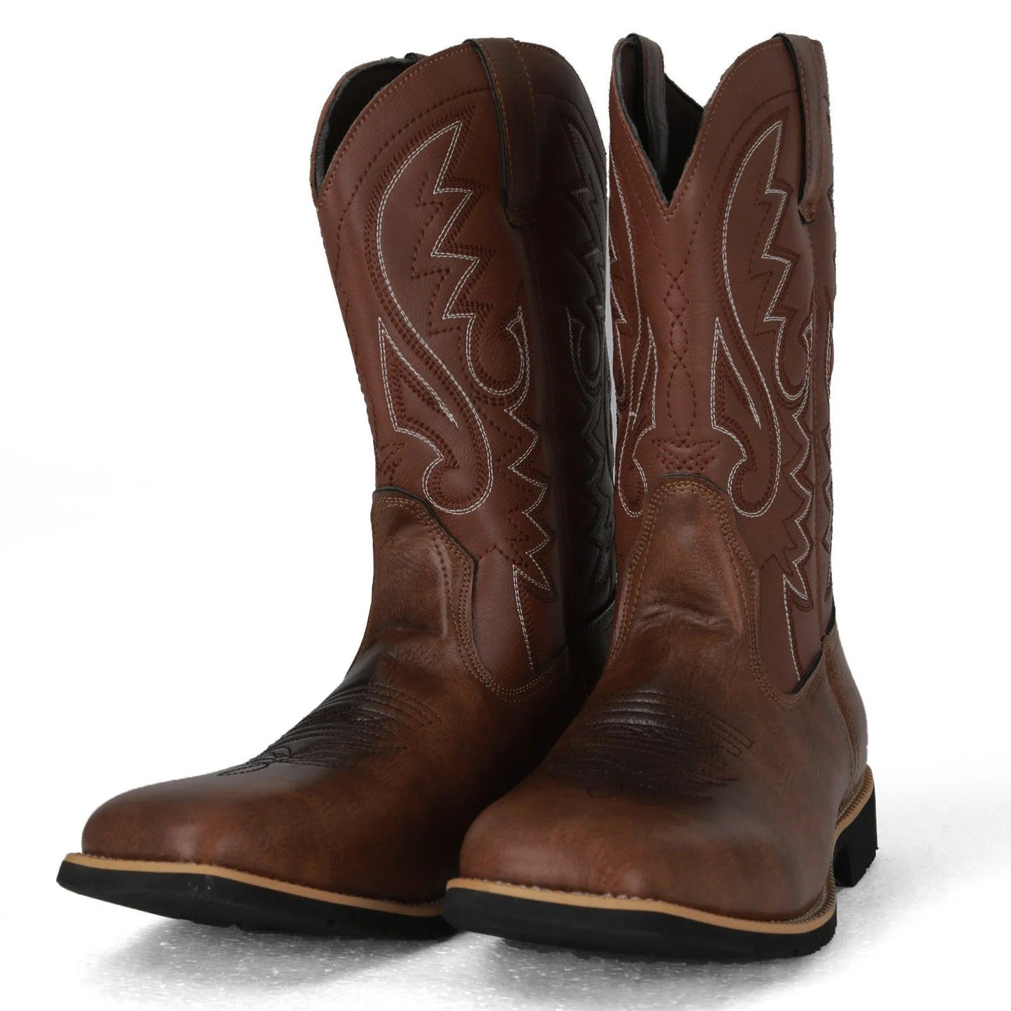 Tyler - Stylish Cowboy Leather Boots for Men