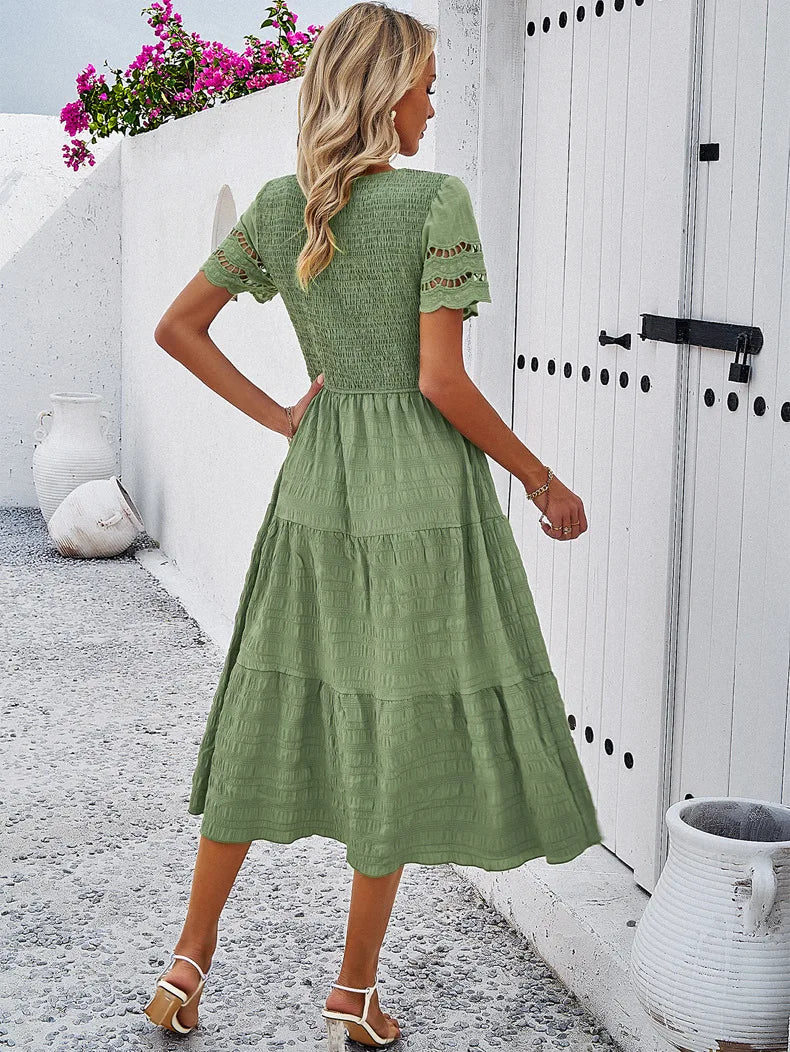 Christabel - Stylish Women's Comfort Dress for Warm Weather