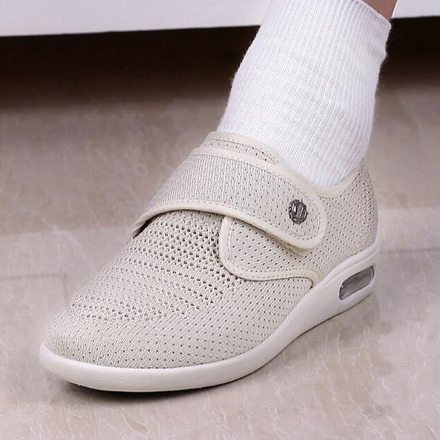 Levi - Comfortable Plus Size Shoes for Swollen Feet with Breathable Upper