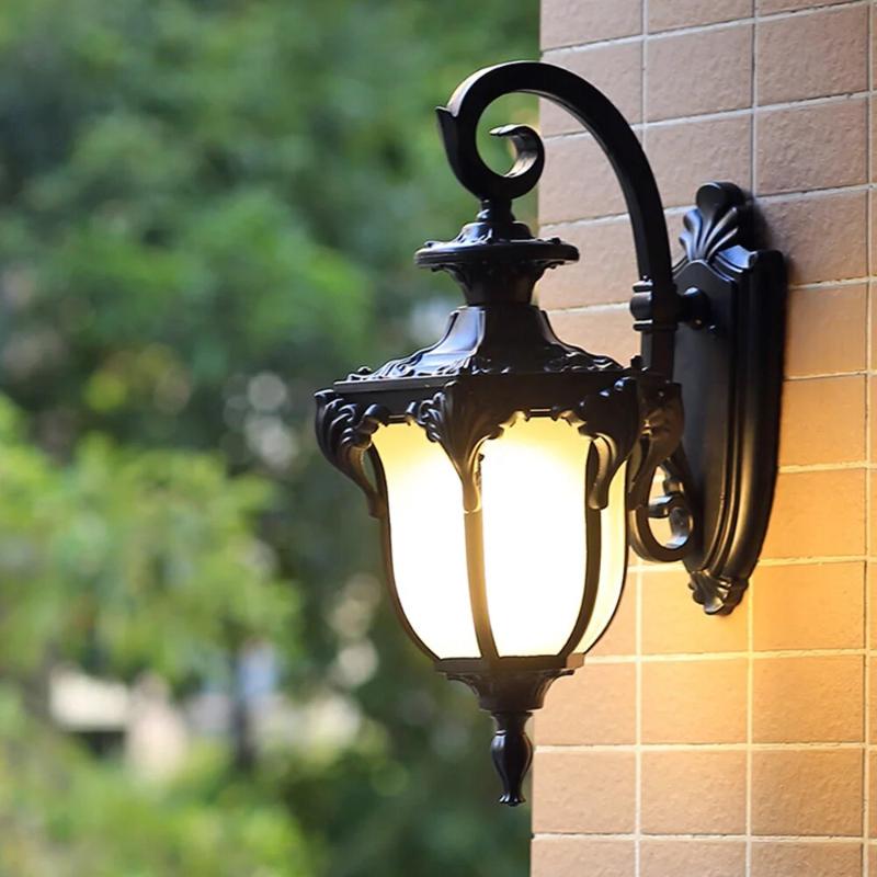 Glowlyn - Vintage Outdoor Wall Lamp Weather Resistant For Patio