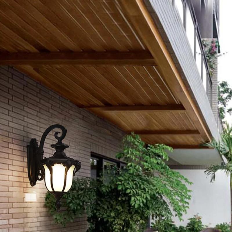 Glowlyn - Vintage Outdoor Wall Lamp Weather Resistant For Patio