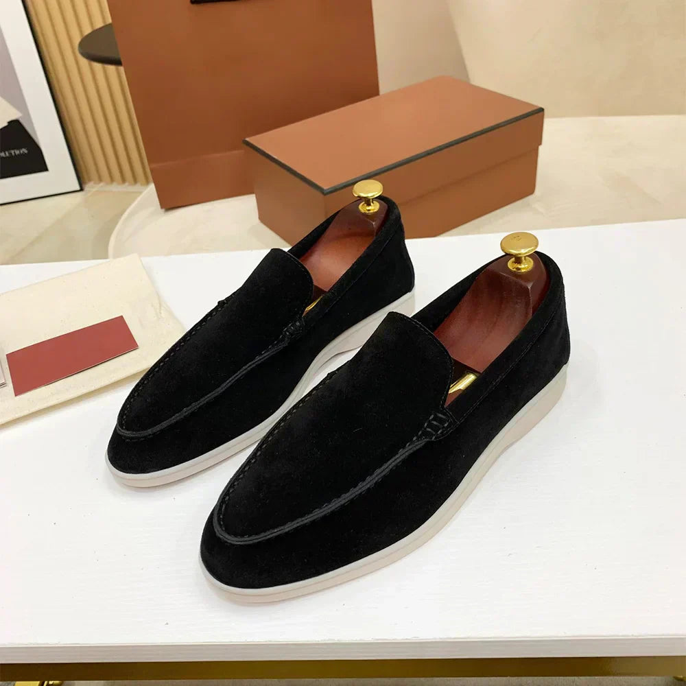 Hubert - Elegant Suede Loafers for Timeless Style and Comfort