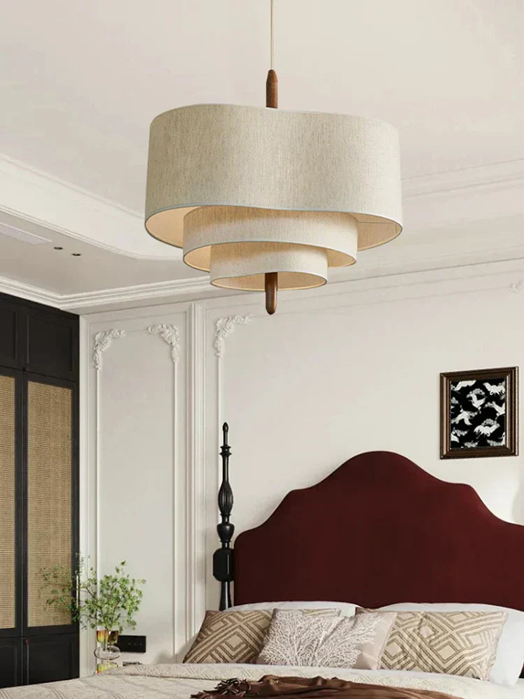 Halora – Fabric Pendant Chandelier