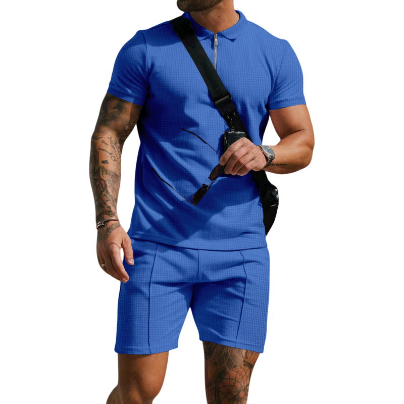 Nigel - Stylish Men's Casual Leisure Set for Comfort and Sophistication