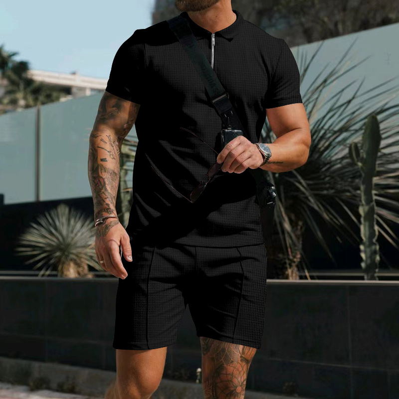 Nigel - Stylish Men's Casual Leisure Set for Comfort and Sophistication