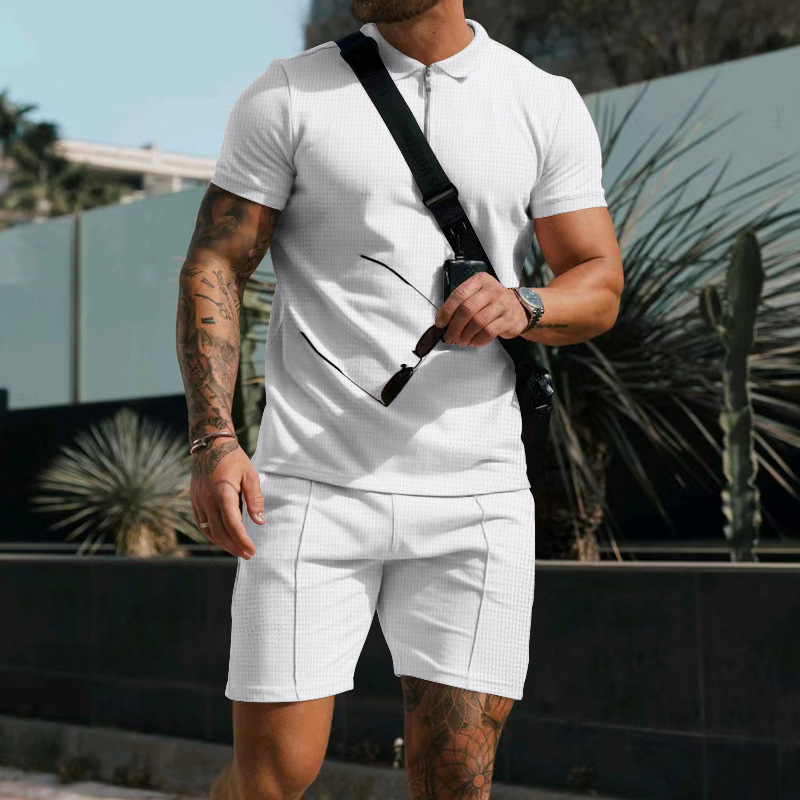 Nigel - Stylish Men's Casual Leisure Set for Comfort and Sophistication