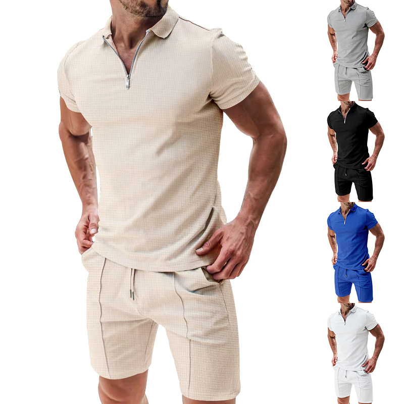 Nigel - Stylish Men's Casual Leisure Set for Comfort and Sophistication
