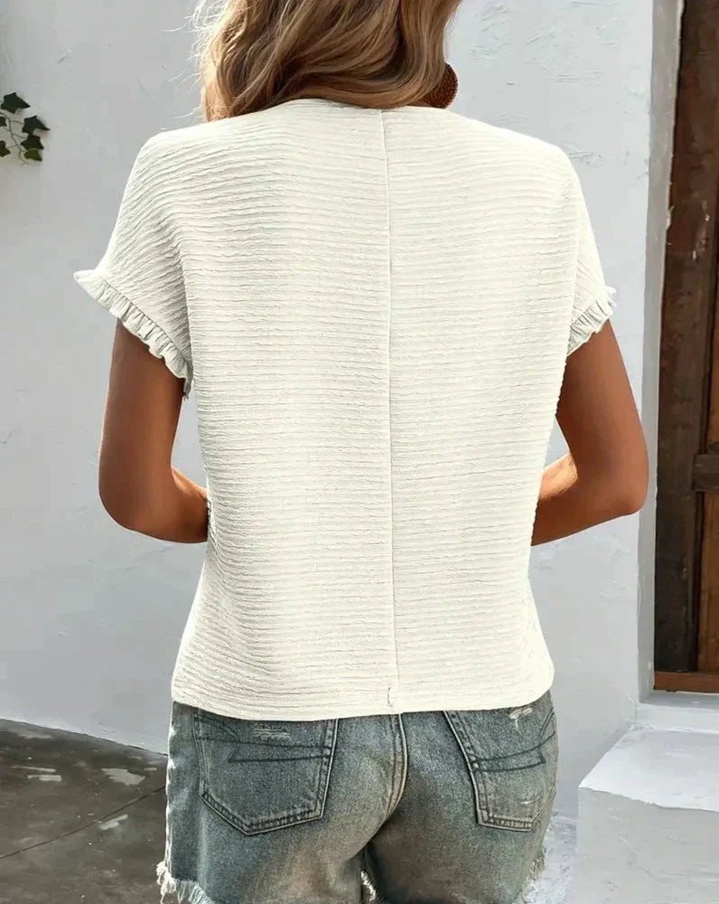 Clarissa - Chic Women's Summer Shirt for Effortless Style