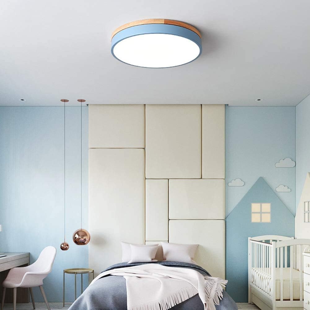 Clarova - Modern Wood LED Ceiling Light Flush Mount For Style