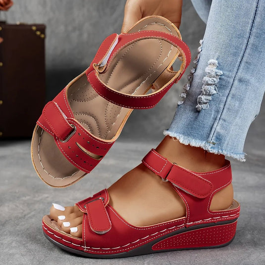 Electra - Orthopädische Komfortsandalen für Damen mit Riemen