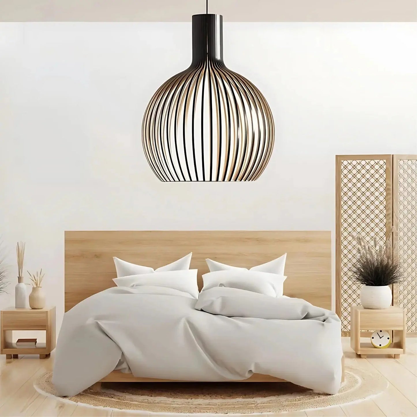 Bamora – Natural Bamboo Pendant Ceiling Light