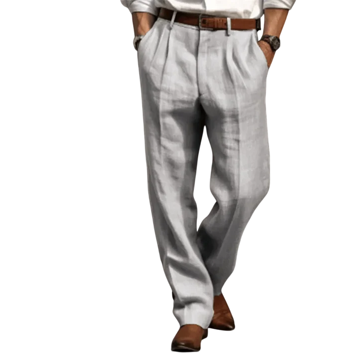 Magnus - Classic Retro Men's Trousers with Timeless Pinstripe Design