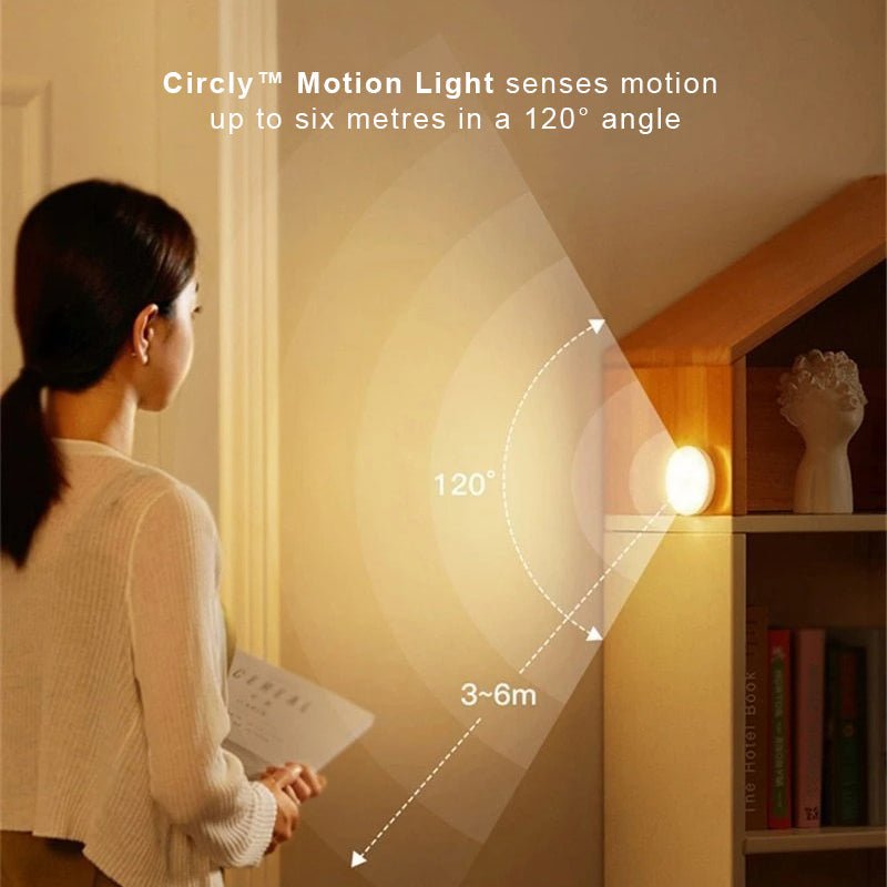 Urbora - Circly Motion Sensor Lamp Battery Powered Night Light
