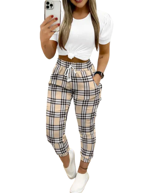 Quince - Casual Lightweight Jogging Pants with Adjustable Drawstring