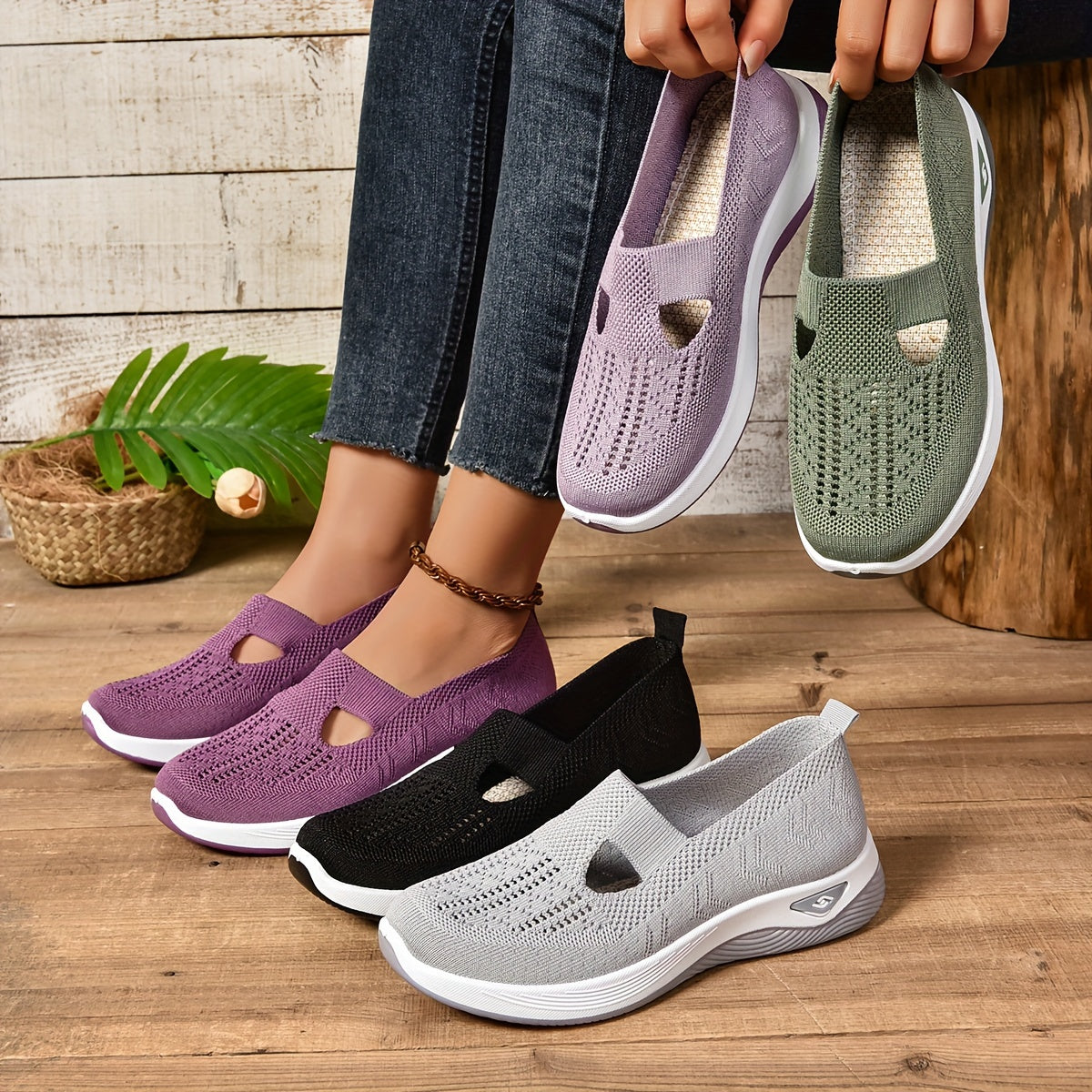 Melody - Stylish Women's Orthopedic Slip-On Shoes for Maximum Comfort