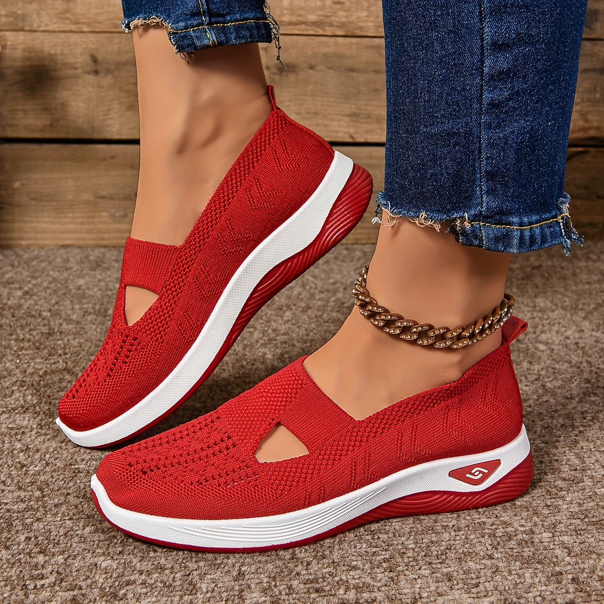 Brinley - Casual Breathable Slip-on Sneakers for Everyday Comfort
