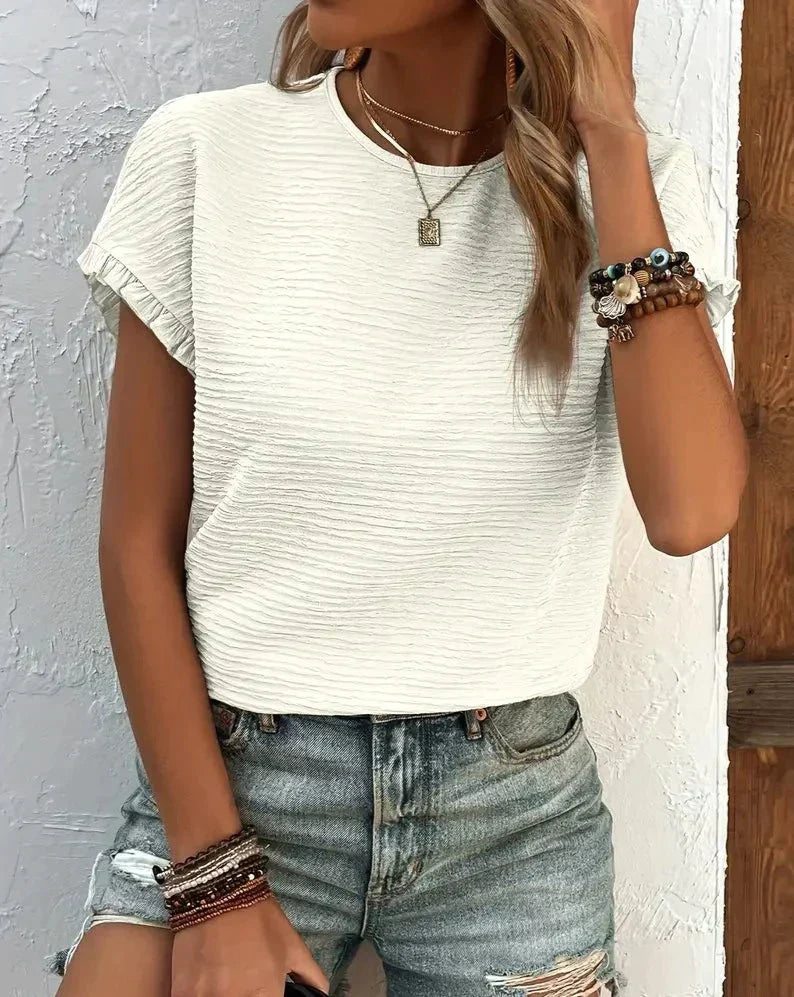 Clarissa - Chic Women's Summer Shirt for Effortless Style