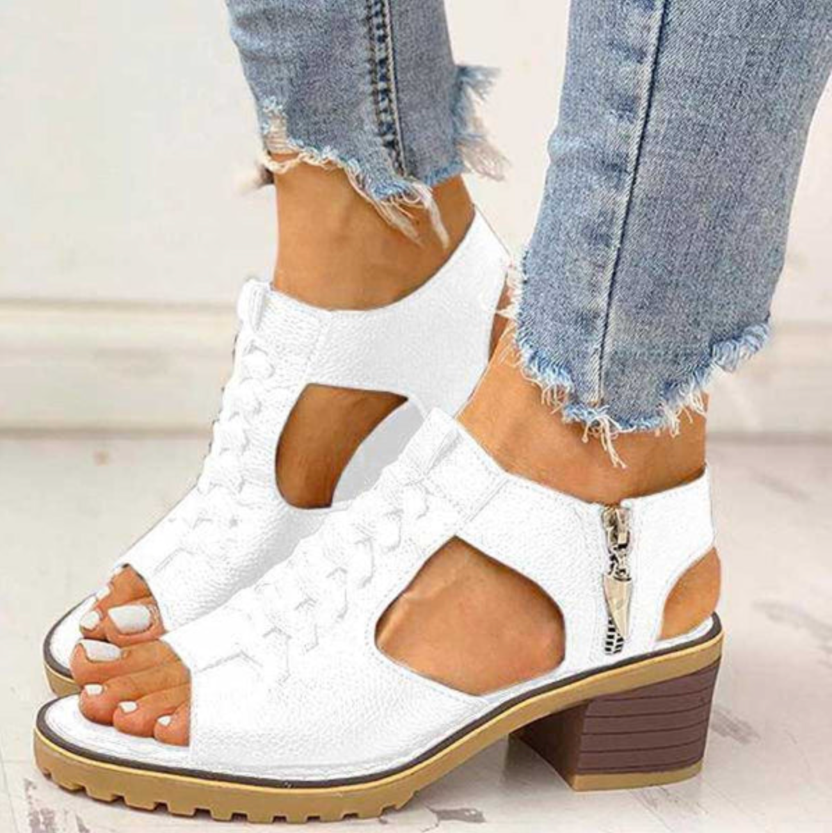 Olivia - Stylish High-Heeled Sandals for Confident Women
