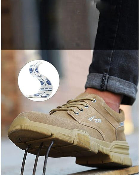 Troy - Orthopedic Safety Work Shoe With Arch Support