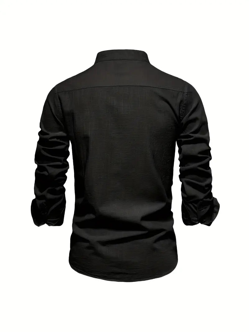 Blake - Stylish Men's Shirt with Buttons for Timeless Comfort