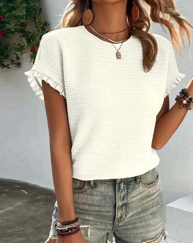Clarissa - Chic Women's Summer Shirt for Effortless Style
