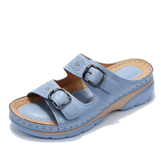 Gabrielle - Stylish Orthopedic Leather Sandals for Maximum Comfort