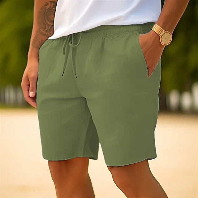 Michael - Comfortable Men's Linen Shorts for Summer Style