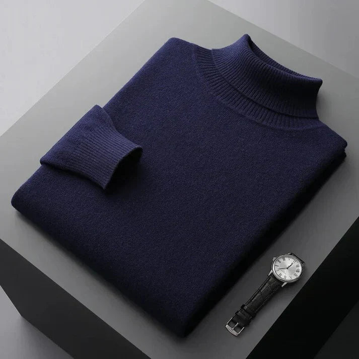 Finn - High-Quality Cashmere Turtleneck Sweater for Men