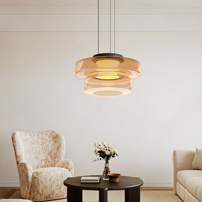 Sunhaven - Timeless Bauhaus-Style Glass Pendant Lamp for Home