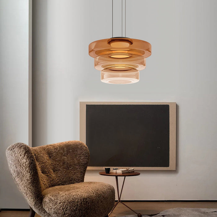 Sunhaven - Timeless Bauhaus-Style Glass Pendant Lamp for Home