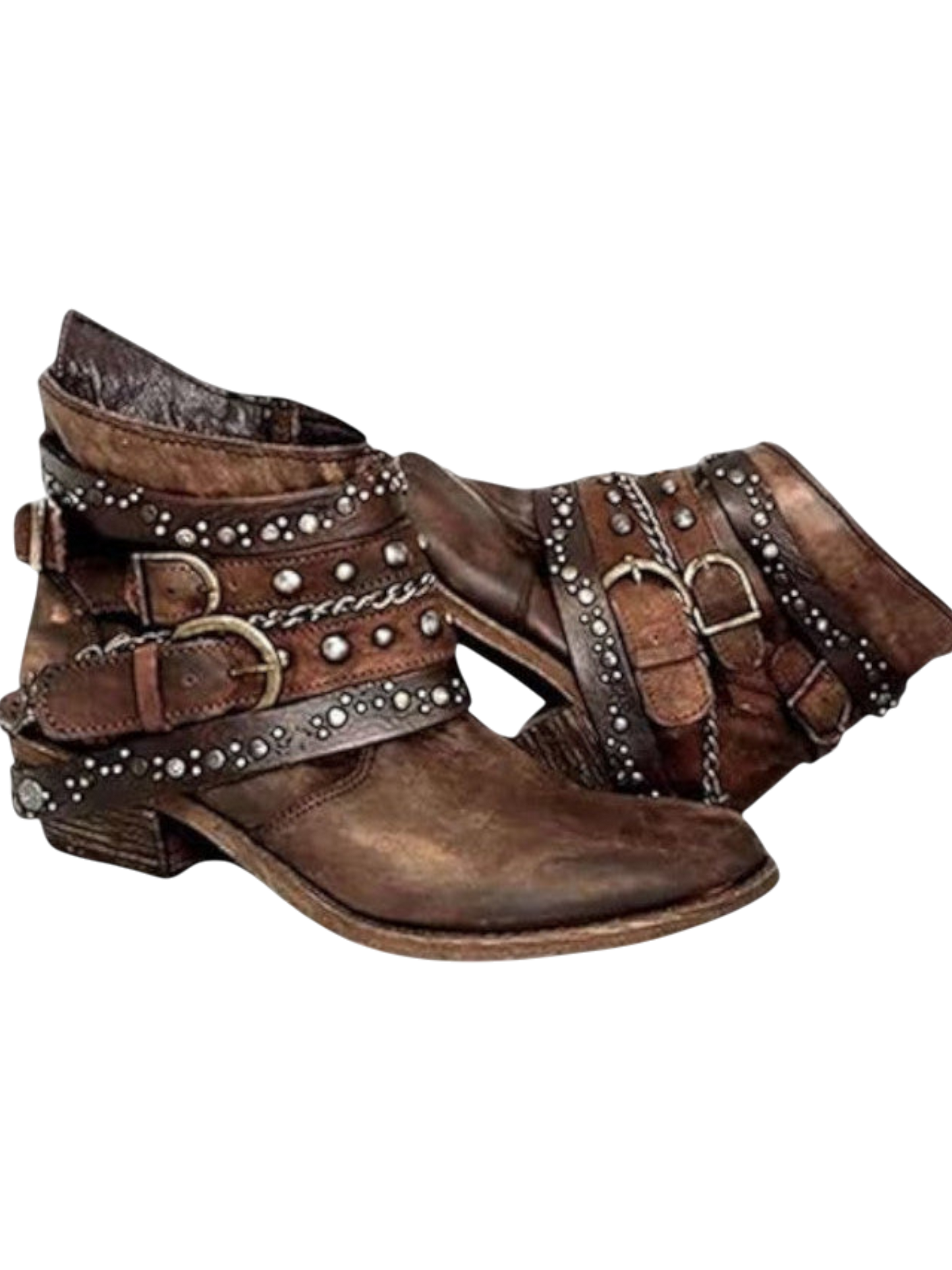 Milly - Stylish Vintage Boots with Comfortable Slip-On Design