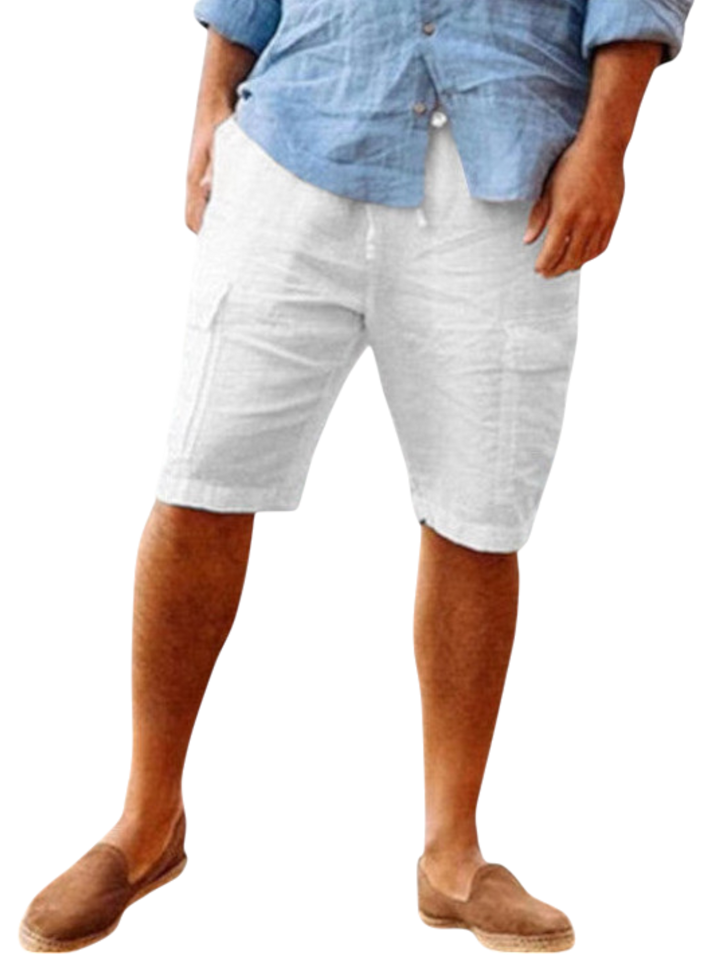 Daveney - Comfortable Men's Linen Shorts for Summer Adventures
