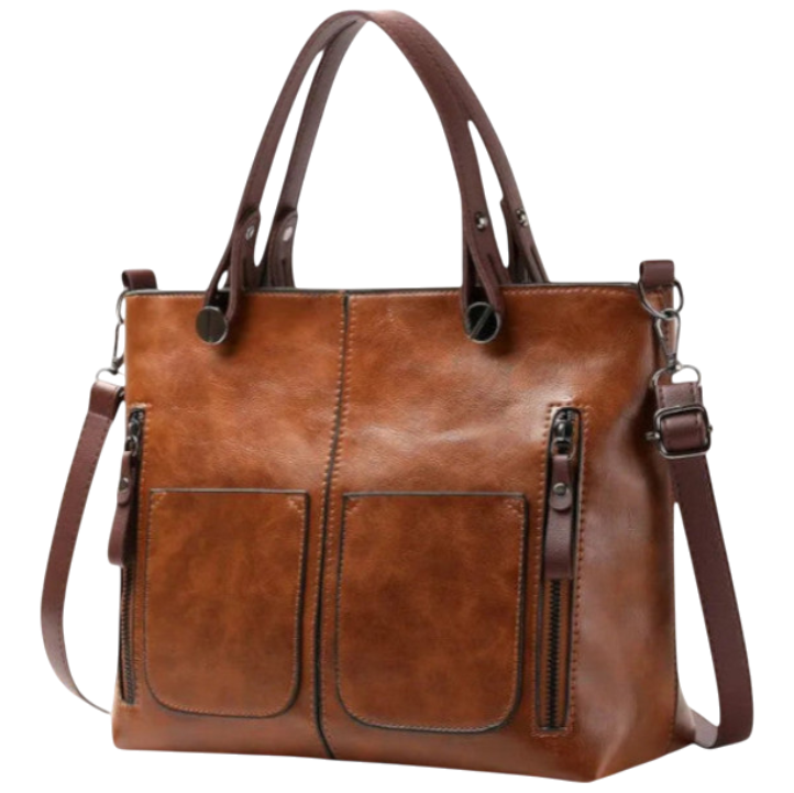 Marina - Sophisticated Women's Leather Shoulder Bag for Every Occasion