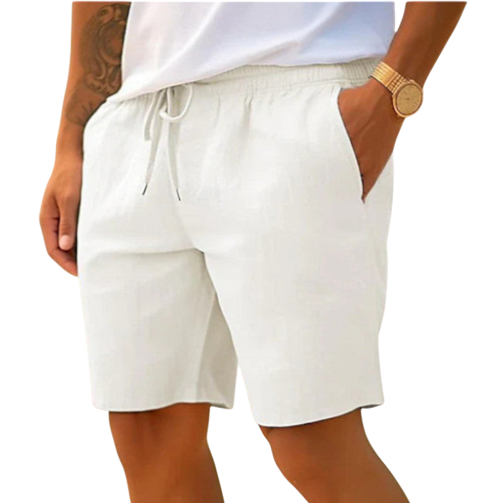 Michael - Comfortable Men's Linen Shorts for Summer Style
