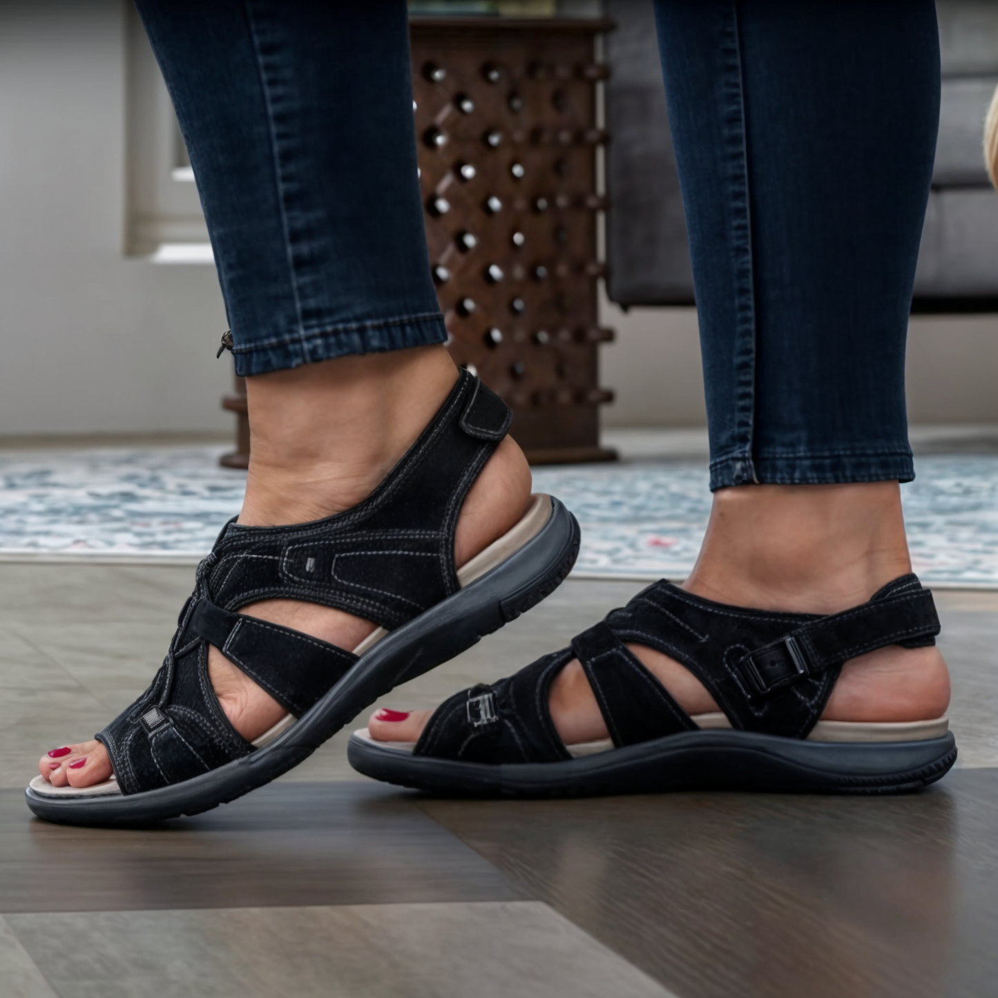 Alessia - Stylish Open Toe Sandals for Summer Wear