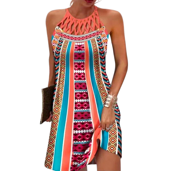 Juniper - Trendy Women's Sleeveless Summer Dress for Warm Weather