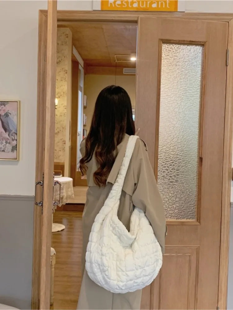 Asphodel - Stylish Down Shoulder Bag for Effortless Travel