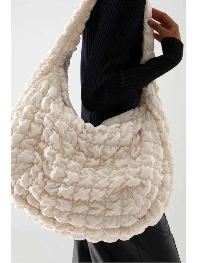 Asphodel - Stylish Down Shoulder Bag for Effortless Travel