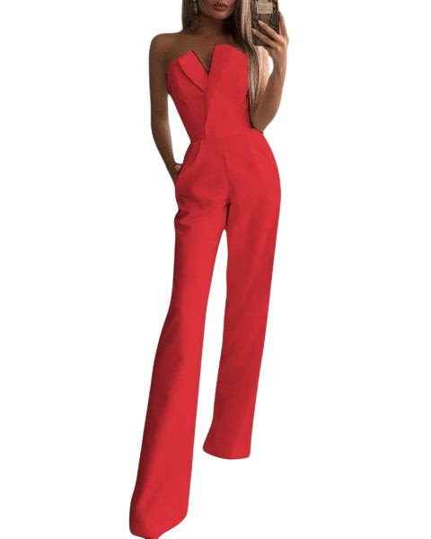 Vivian - Stylish Sleeveless Jumpsuit for Elegant Occasions