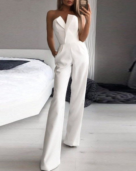 Vivian - Stylish Sleeveless Jumpsuit for Elegant Occasions