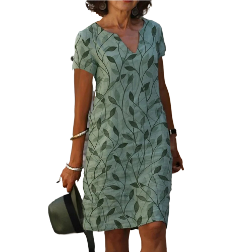 Kaela - Effortless Elegance Vacation Dress for Timeless Style