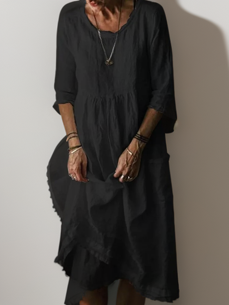 Elkener - Stylish Women's Dress with Flattering Fit and Versatile Design