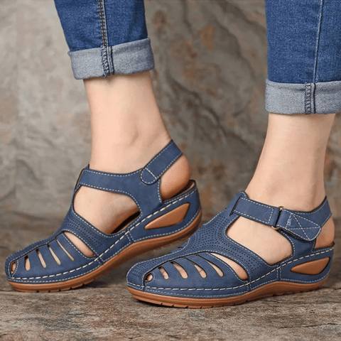 Iola - Astrid Orthopädische Sandalen für Damen mit optimaler Fußgewölbeunterstützung