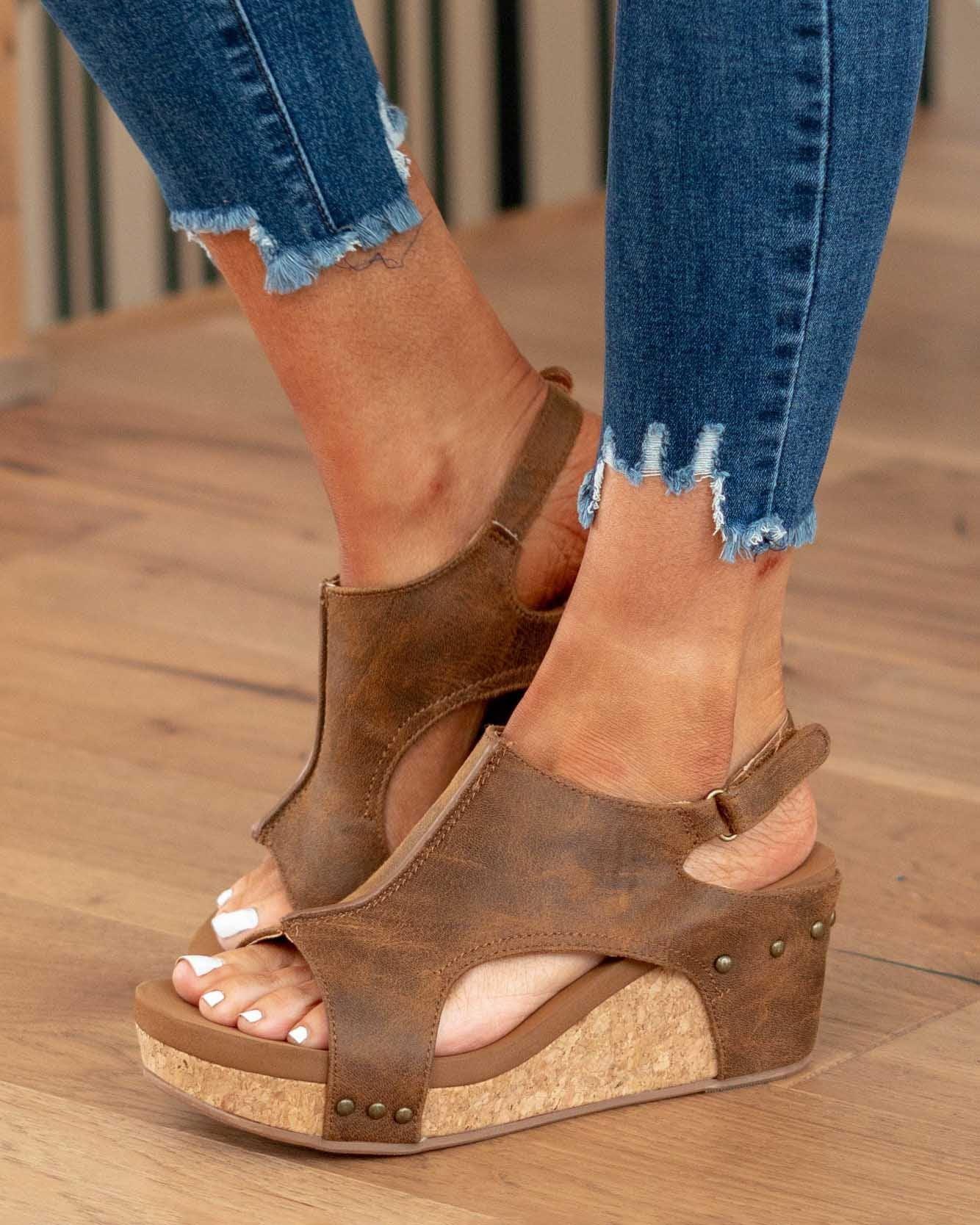 Leandra - Stylish and Comfortable Women's Casual Sandals with Ergonomic Footbed