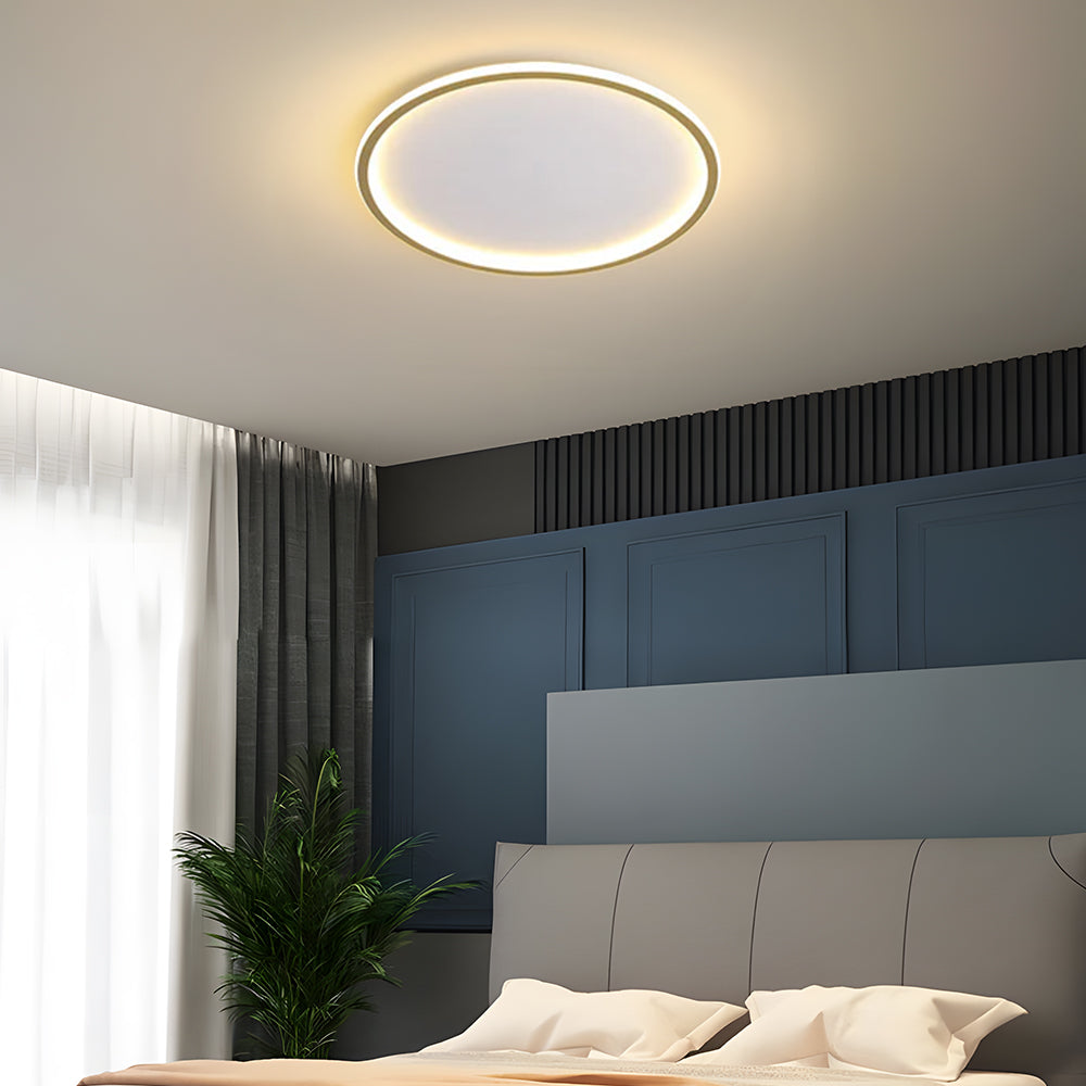 Porchlume - Modern Round LED Ceiling Light for Elegant Spaces
