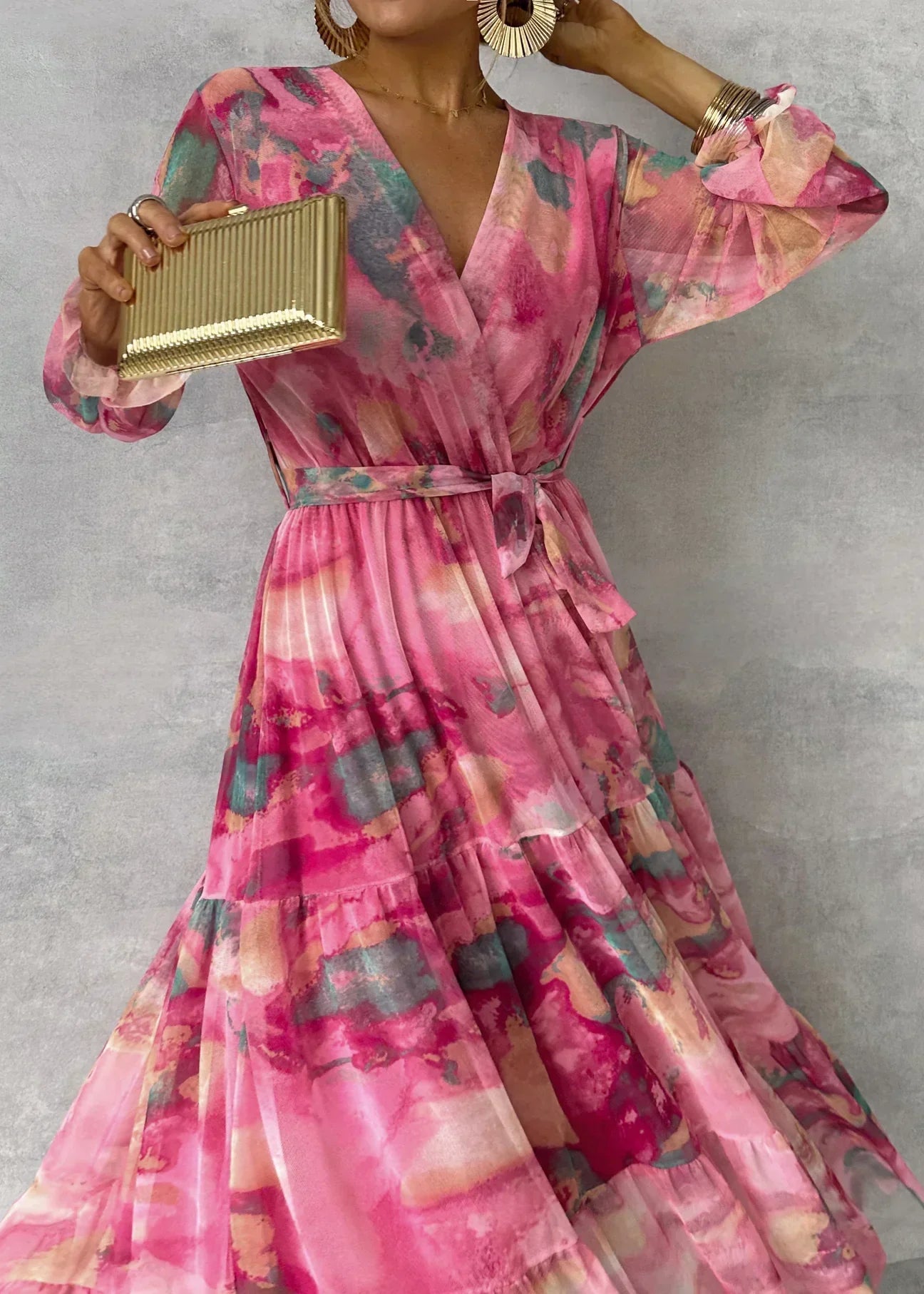 Coraline - Stylish Women's Long Sleeve Summer Dress for Casual Fashion
