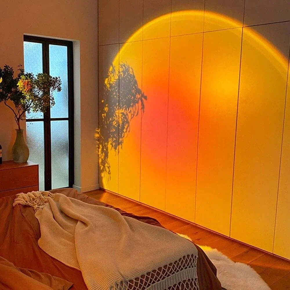 Outora - Cozy Sunset Lamp for Relaxing Home Ambiance Light