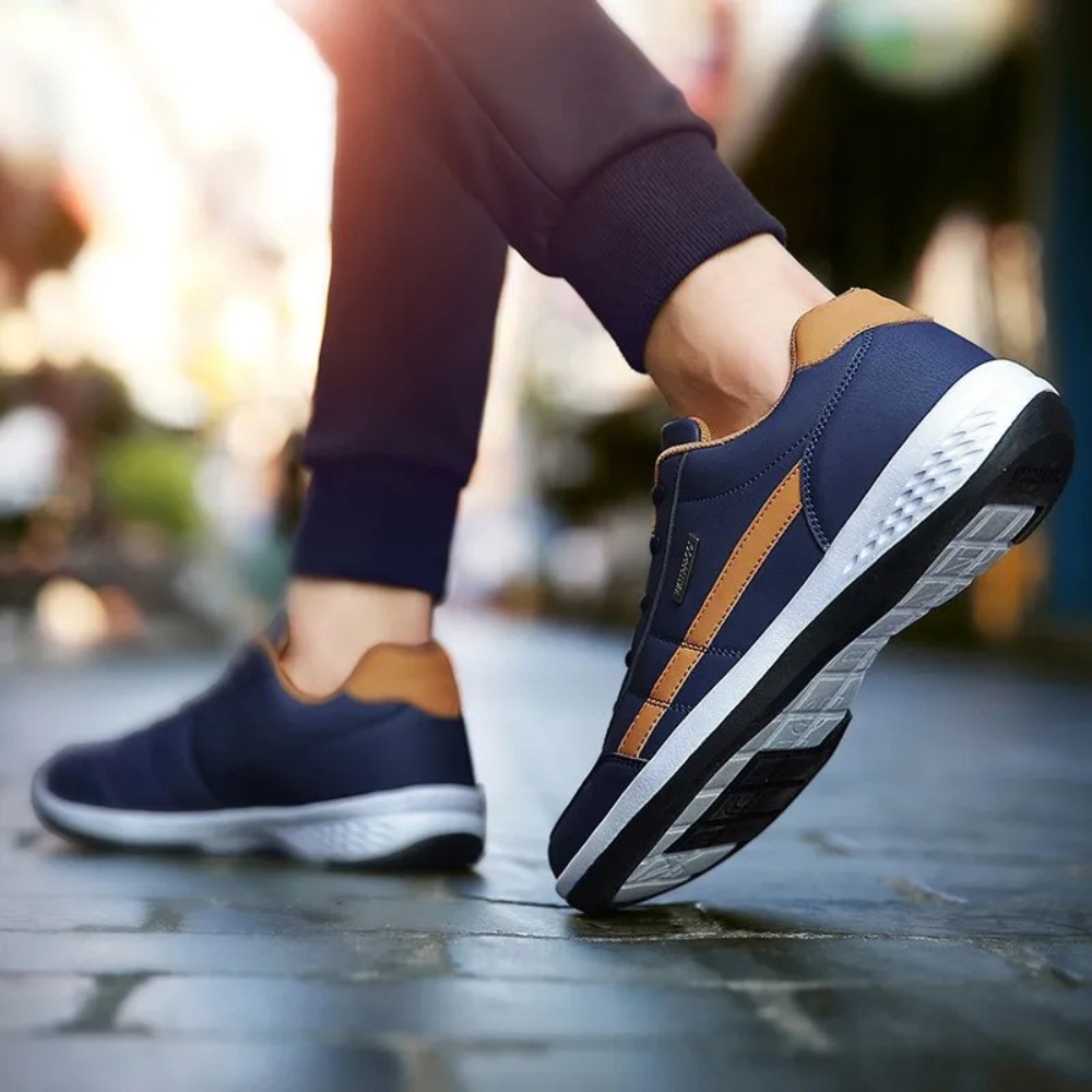 Ben - Stylish Orthopedic Leather Sneakers for Everyday Comfort