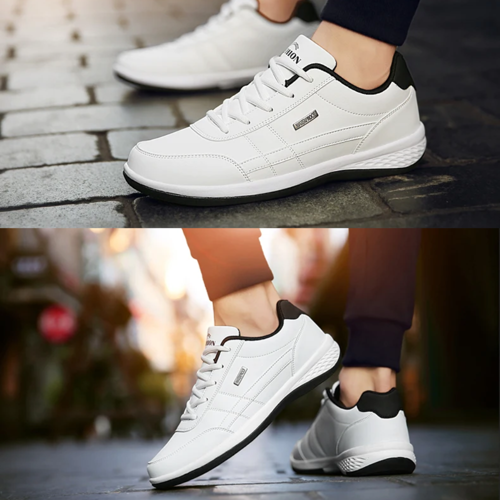 Ben - Stylish Orthopedic Leather Sneakers for Everyday Comfort